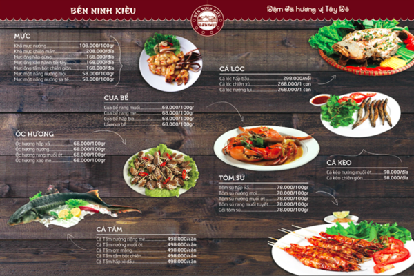 Xây dựng thực đơn tốt giúp việc quản trị nhà hàng tốt hơn